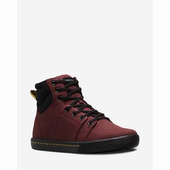 Dr Martens Rozarya Platene - Cervene Casual Obuv Damske, DR0374